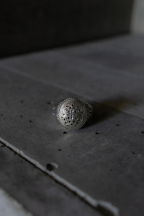 【GEROCHRISTO】"Garden Shadows Circle Ring"